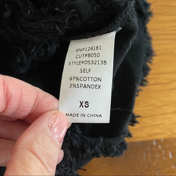 NEW Fashion Nova Not Stressing Over You Denim Mini Dress SZ XS in Black - Picture 9 of 11